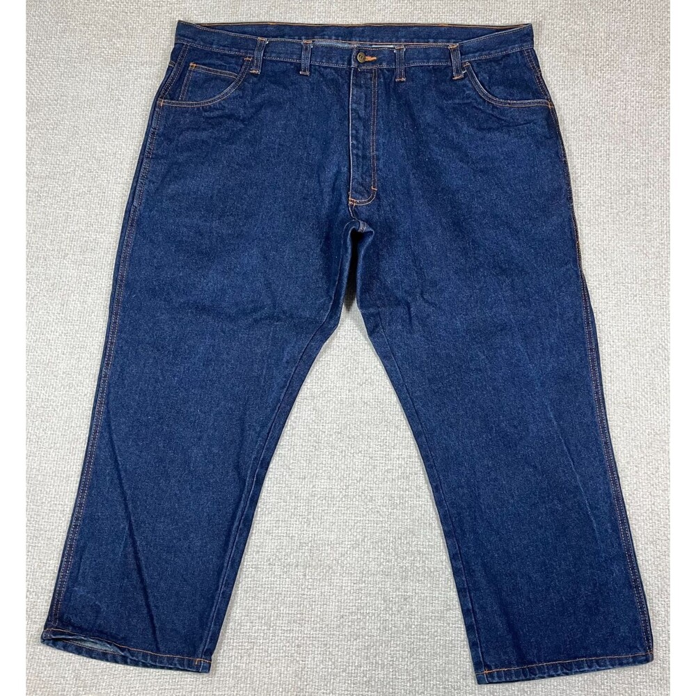 Key FR Jeans Flameout Relaxed Fit Men's Size 50x30 (Fits 49x29) Blue Denim HRC 2